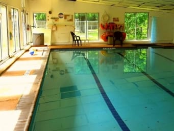 Interior pool at Emler Swim School in Northwest Houston
